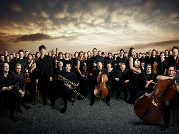 Gruppenbild vom Orchesterensemble