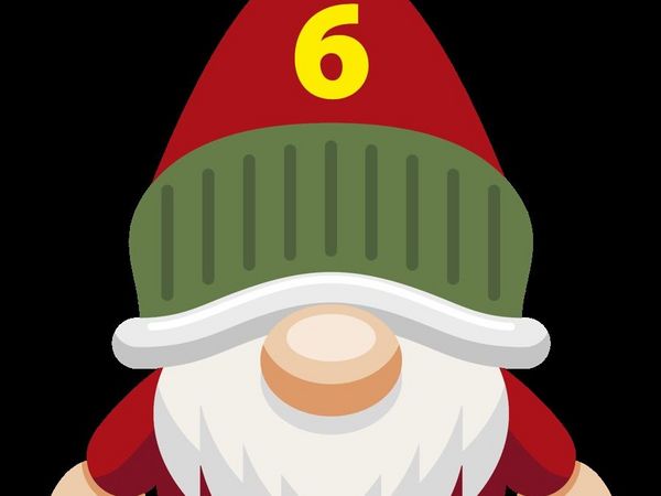 Illustration: Wichtel mit nummerierter Mütze